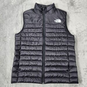 North Face Vest Mens Small Terra Peak Black Pertex Quantum Puffer